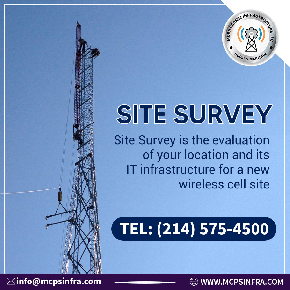 Cell Tower Construction Process